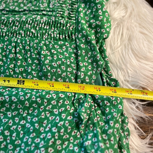 Joie floral ruffled cap sleeve shirt - Picture 12 of 12